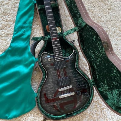 Washburn レスポールタイプ スルーネック EMG 楽器・機材
