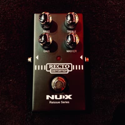 Nux - Recto Distortion Pedale De Distorsion Hard-rock / Metal Effets Guitare  