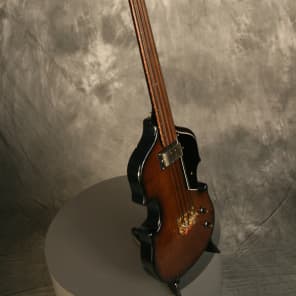 Univox 'Lectra U1970F Fretless Bass 1970's image 9