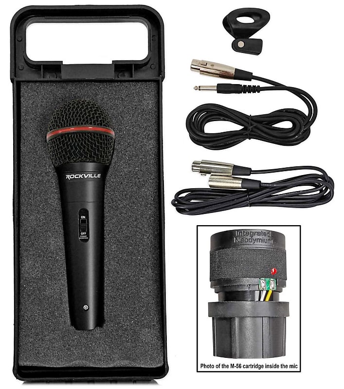 Technical Pro Rechargeable 8 LED Karaoke Machine Speaker System  w/Bluetooth+Mic - Rockville Audio