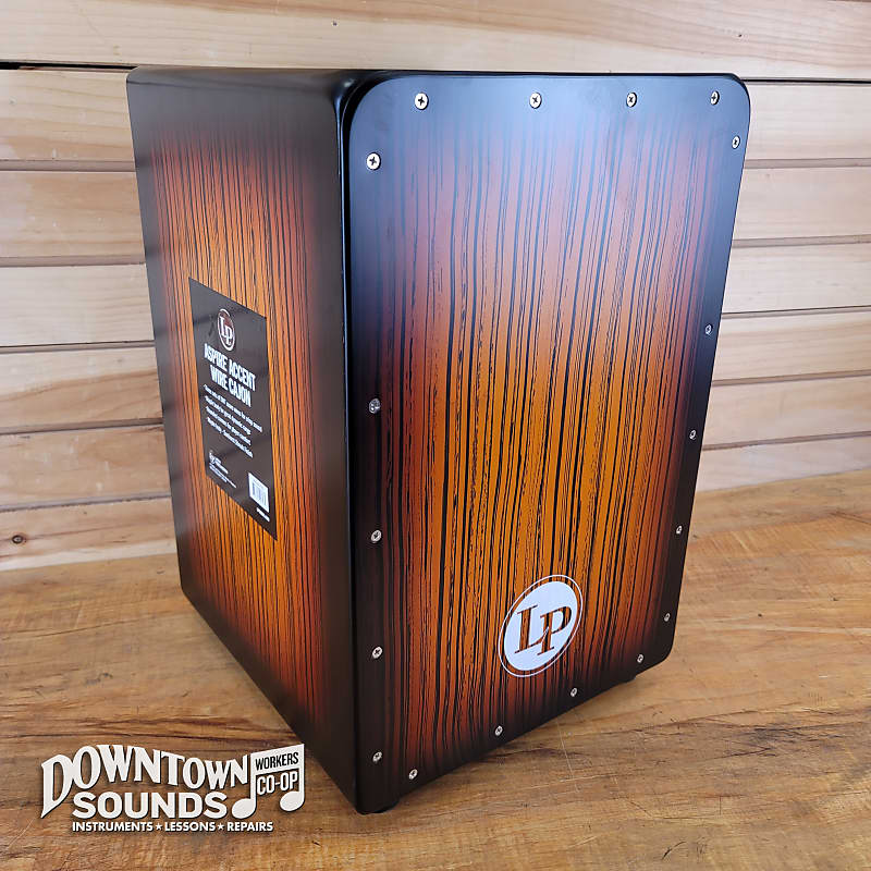 Latin Percussion LP Aspire Accent Cajon Birch/Poplar Reverb