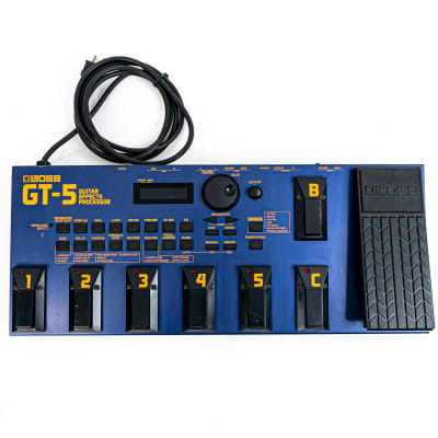Reverb.com listing, price, conditions, and images for boss-gt-5-guitar-effects-processor