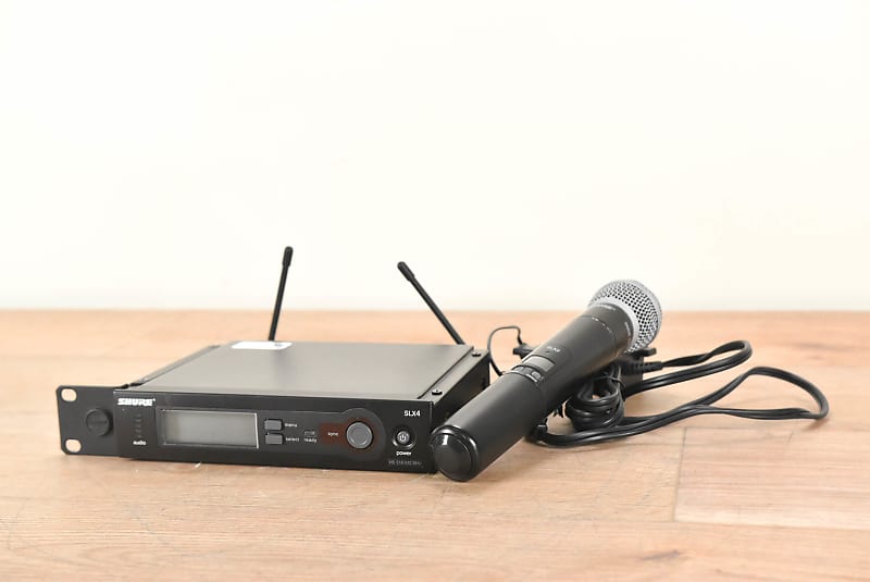 Shure SLX24 SM58 Wireless Handheld Mic System H5 Band church