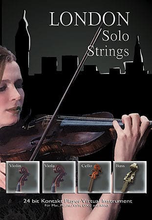 New Big Fish Audio LONDON SOLO STRINGS MAC/PC Plugin Software (Download/Activation Card) image 1