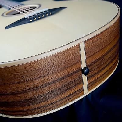 McIlroy AS46 Acoustic Guitar Italian Spruce / Premium Laurelwood w/ factory Hiscox case image 5
