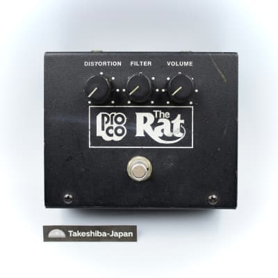 ProCo Vintage Rat Big Box Reissue Distortion Guitar Effect Pedal Large Box VR-108530