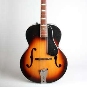 Gretsch  PX-6104 Corsair Arch Top Acoustic Guitar (1958), ser. #27035, original grey two-tone hard shell case. image 1