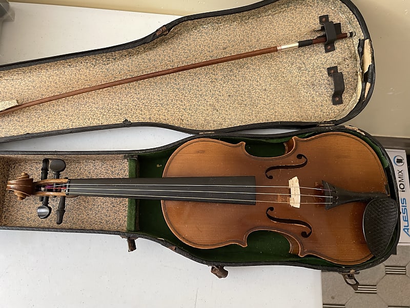 Mirecourt Stradivarius 4/4 vintage 20th century violin | Reverb