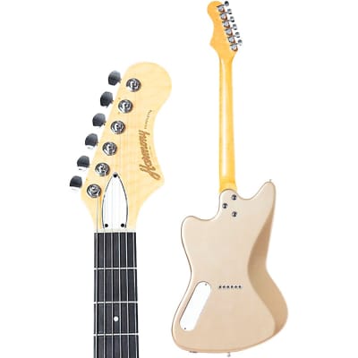 Harmony Silhouette Electric Guitar Champagne image 4