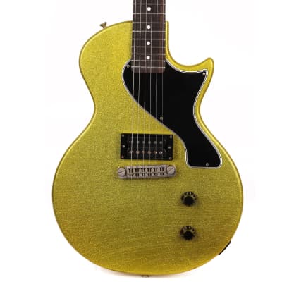 Rock N’ Roll Relics Bruce Kulick Signature Yellow Sparkle Used image 1