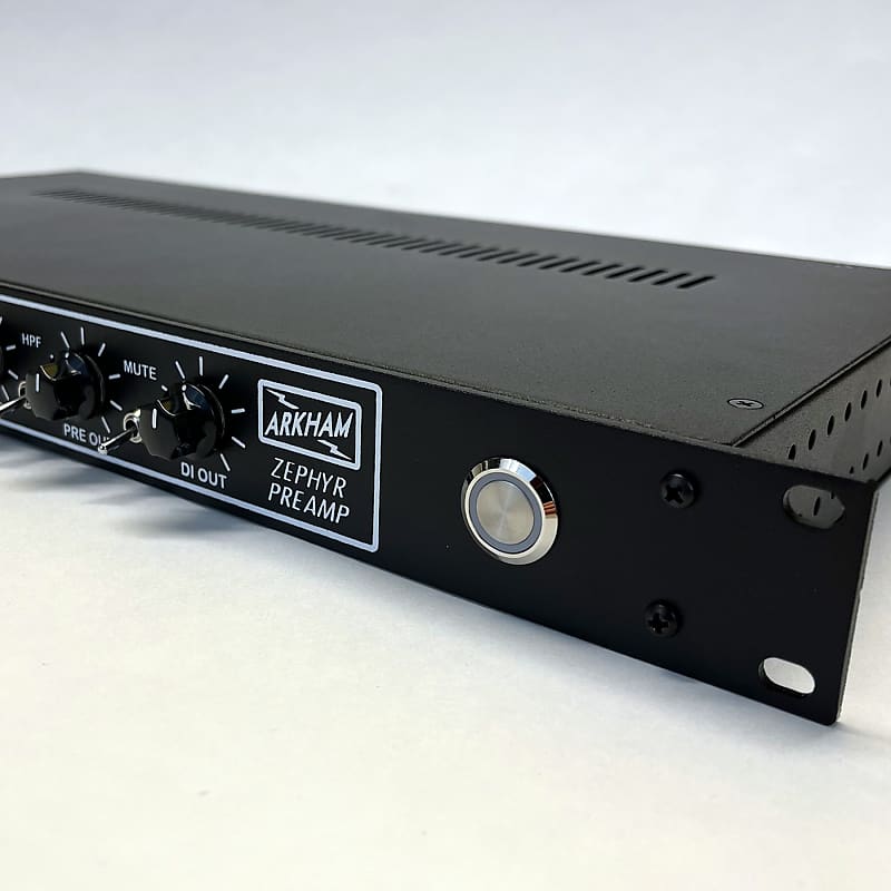 Arkham Zephyr 1U Tube Bass Preamplifier image 1