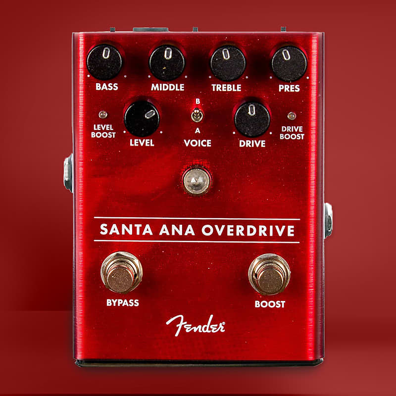 Fender Santa Ana Dual Channel FET Overdrive Guitar Effects Pedal