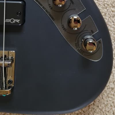 Fender Squier Contemporary Active Jazz Bass Guitar HH, Maple Neck, Flat Black Finish image 3