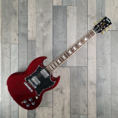 Burny RSG-60-69 Electric Guitar, Wine Red for sale