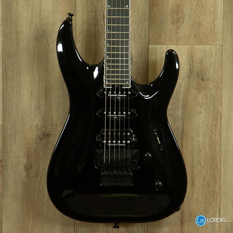Jackson Pro Plus SRS Soloist Deep Black Ebony Fingerboard image 1