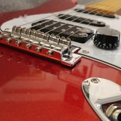 CRAZY SALE! $300 OFF! Fantastic Custom Built Fender Strat Style Red Metallic Mods & HSC Killer image 4