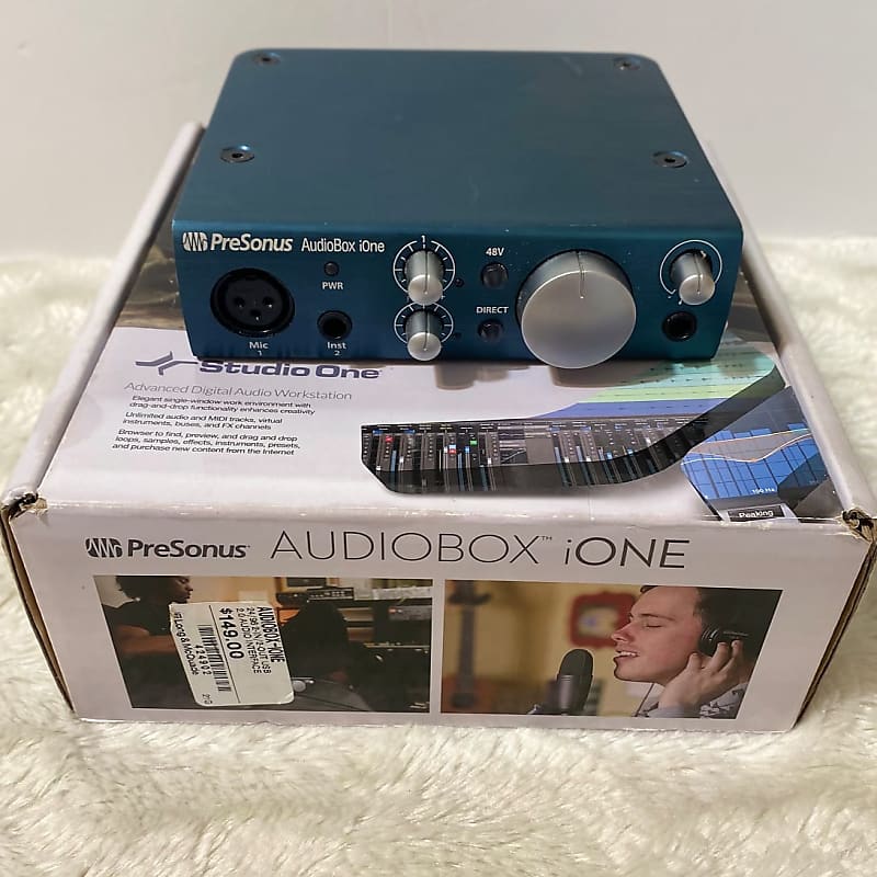 Presonus AudioBox iOne USB/iPad Audio Interface – Stage Sound