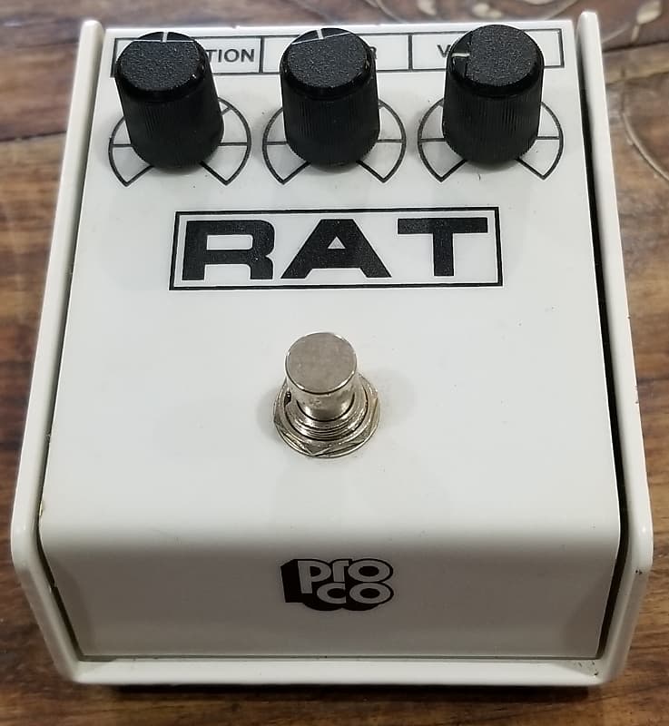 Brand New ProCo RAT 2 White Ikebe Original Model Guitar Effect Pedal