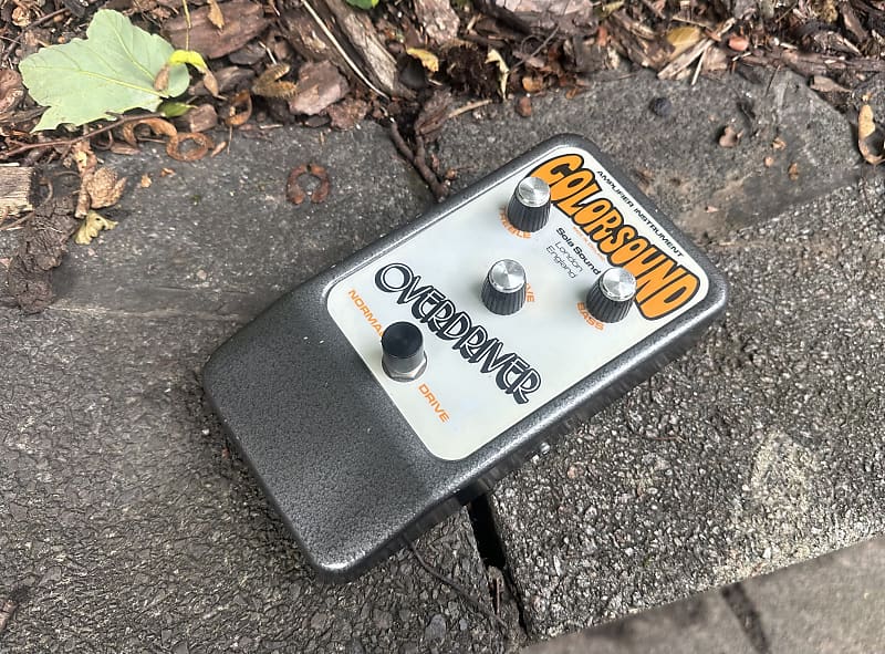 colorsound overd 1970s オリジナル colorsound overdriver 1970s オリジナル