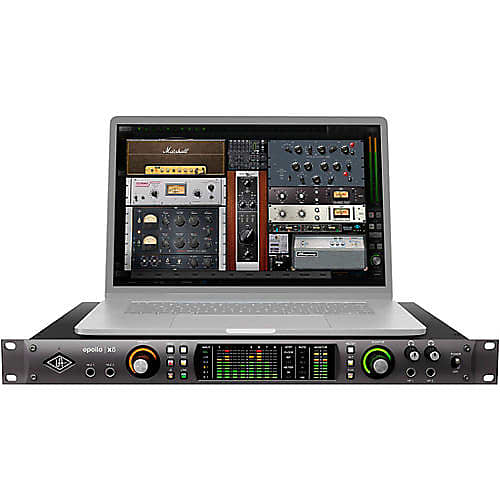 Universal Audio APX8-HE Apollo x8 Rackmount Recording Interface. Heritage Edition (Thunderbolt 3) 11/1-12/31/23 Buy a rackmount Apollo and get a free UA Sphere DLX microphone image 1