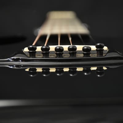 Journey Instruments OF660 Black collapsible/foldable carbon fiber acoustic guitar image 7