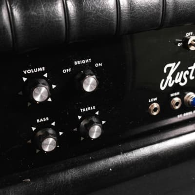 Kustom Amplifiers K200A-5 Tuck And Roll Black image 4