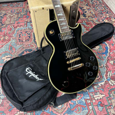 Epiphone Les Paul Custom Black Beauty 3-Pickup | Reverb Canada