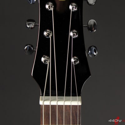 Asher Electro Hawaiian Junior Lap Steel Guitar Gold Top with Custom Firestripe Pickups - NEW Model! image 7