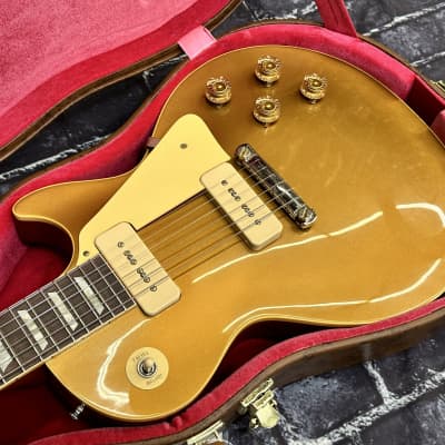Gibson Les Paul Reissue 1954 P-90 VOS Dbl Gold New Unplayed Auth Dlr 8lb 8oz #074 image 7