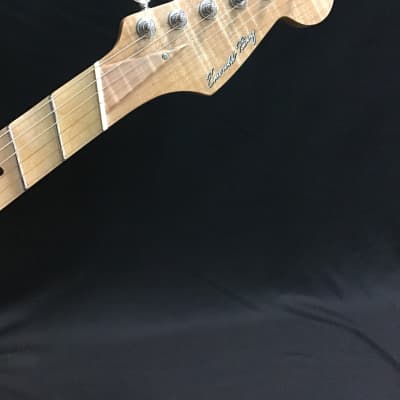 Emerald Bay  Custom shop scalloped fan fret(multi-scale) electric guitar image 7
