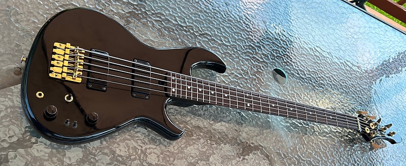 Aria Pro II RSB Deluxe 5 1985 - gloss black | Reverb