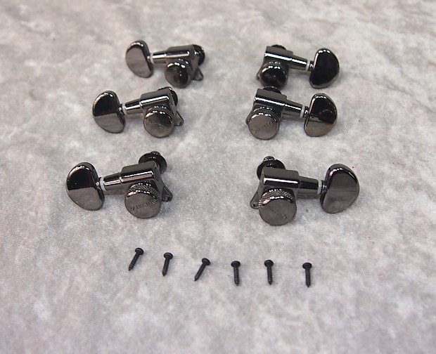 Set of 3x3 3 on a side Schecter locking guitar tuners