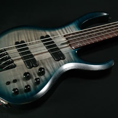 Ibanez BTB Bass Workshop 5str Electric Bass Multi scale - Cosmic Blue Starburst Low Gloss 628 for sale