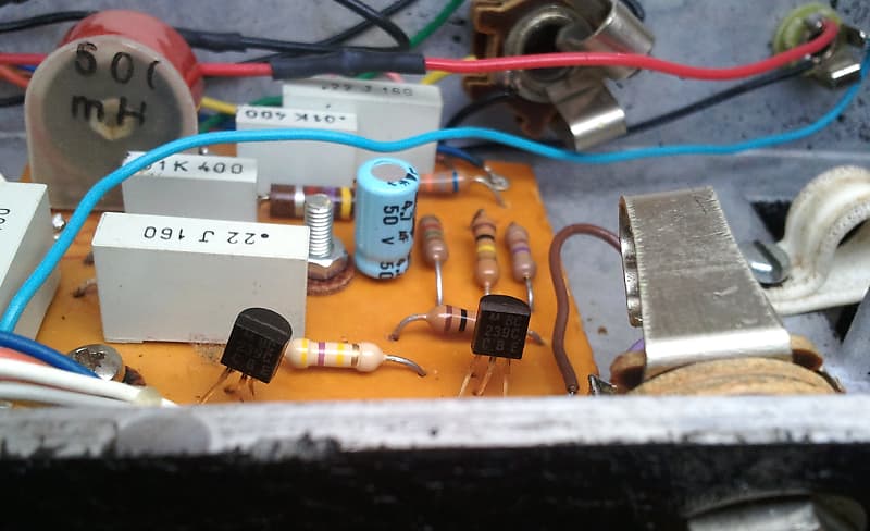 Jen Mister Cry Baby Super 1976 w/ red fasel inductor | Reverb