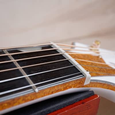 Gretsch G5022CWFE Rancher Falcon Acoustic Guitar 2014 White w/ Bag image 6