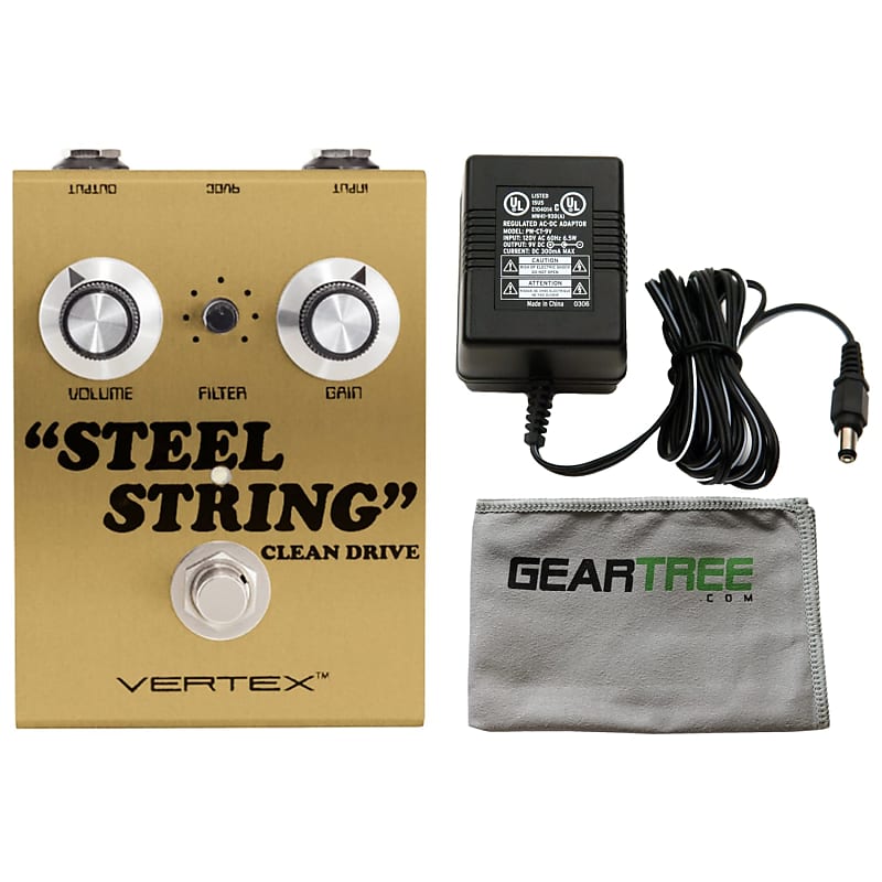 【12h限定】VERTEX STEEL STRING CLEAN DRIVE Steel String Clean Drive | vertexeffects.com