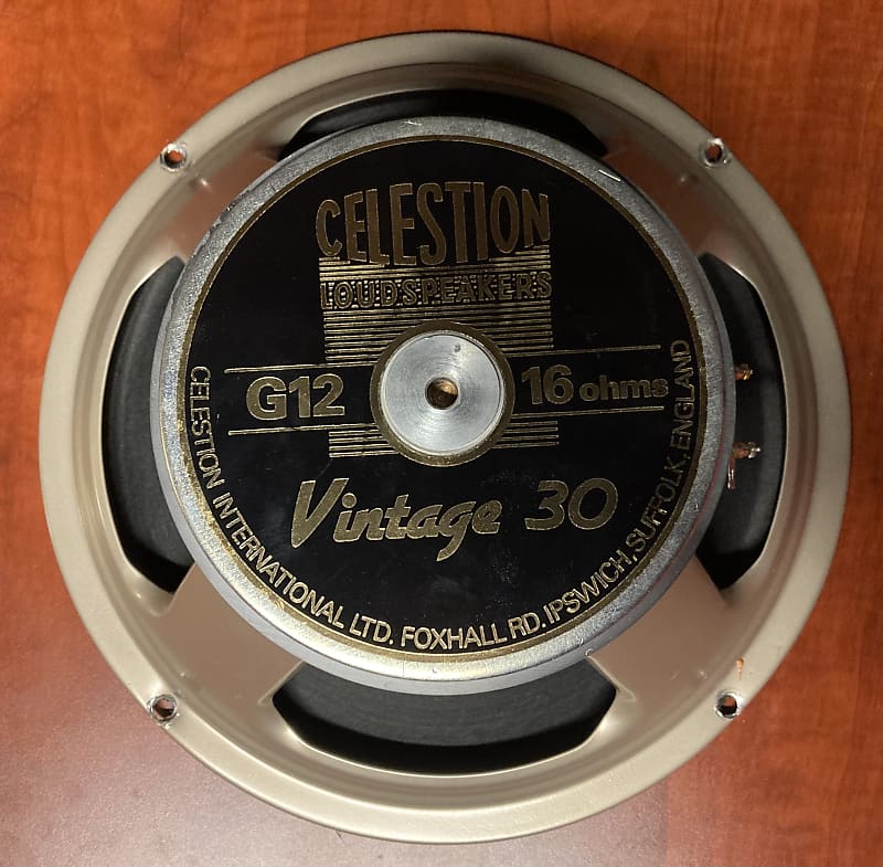 2002 Celestion Vintage 30 Speaker PAIR - 16ohm | Reverb 2002 Celestion Vintage 30 Speaker PAIR - 16ohm | Reverb