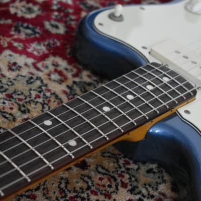 2011 Fender Japan JM66 Jazzmaster Old Lake Placid Blue (OLB) with Paperwork, MIJ, Offset, All Original image 18