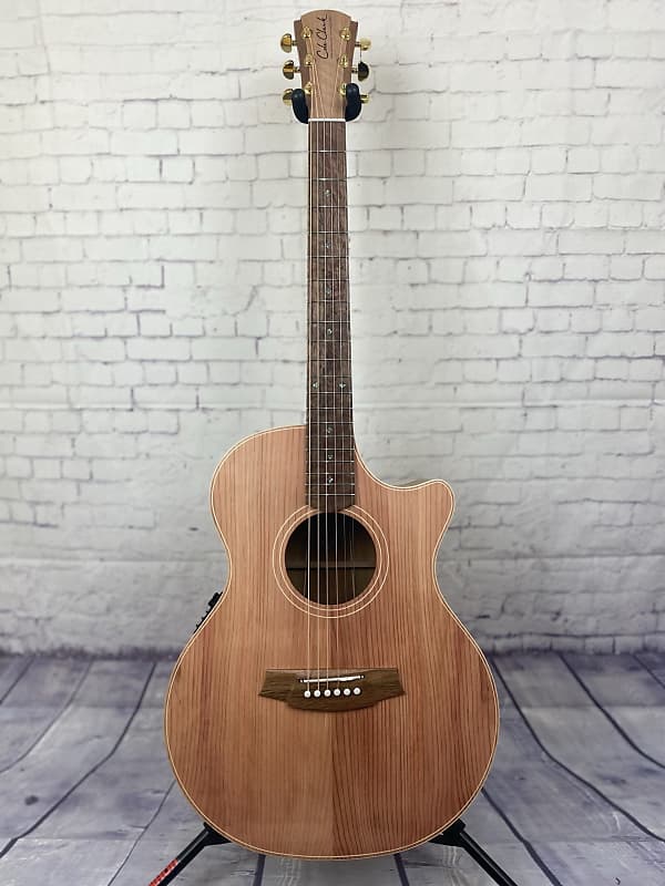 COLE CLARK AN2EC-RDBL – Redwood top with Blackwood back and sides image 1