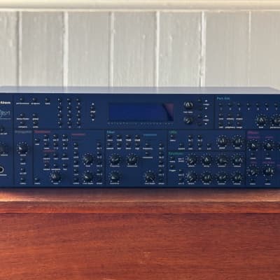 Novation Supernova Polyphonic Rackmount Synthesizer 1998 - Blue