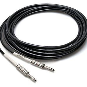 Hosa GTR-210 1/4" TS Male Straight to Same Guitar/Instrument Cable - 10'