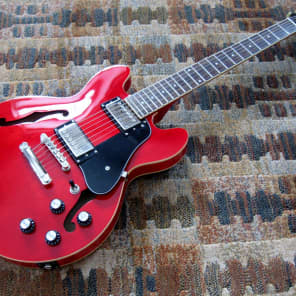 Cherry Red Epiphone ES-339 image 2