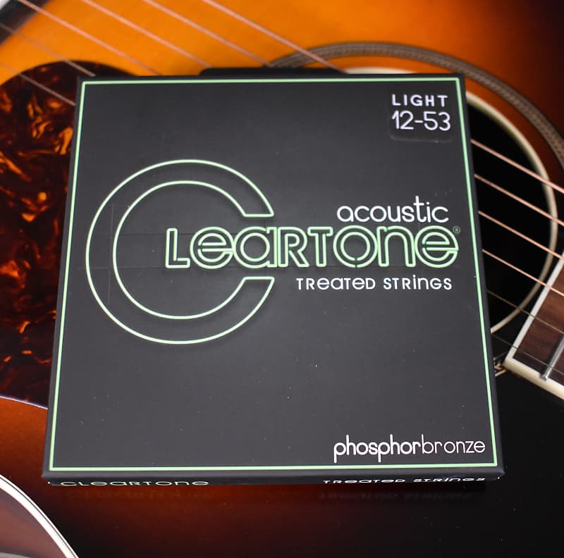 Cleartone acoustic guitar strings top