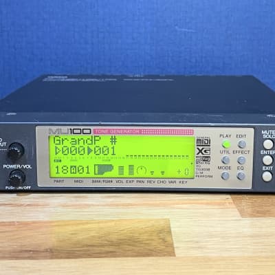 Yamaha MU100 Rare Rack Synth Tone Generator