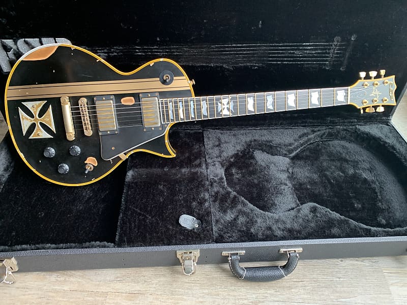 ESP Iron Cross James Hetfield custom model Black 2009