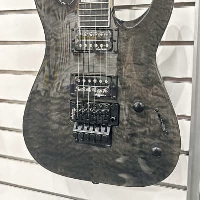 Jackson JS Series JS32Q DKA Dinky Archtop Electric Guitar - Transparent Black (Philadelphia, PA) image 3