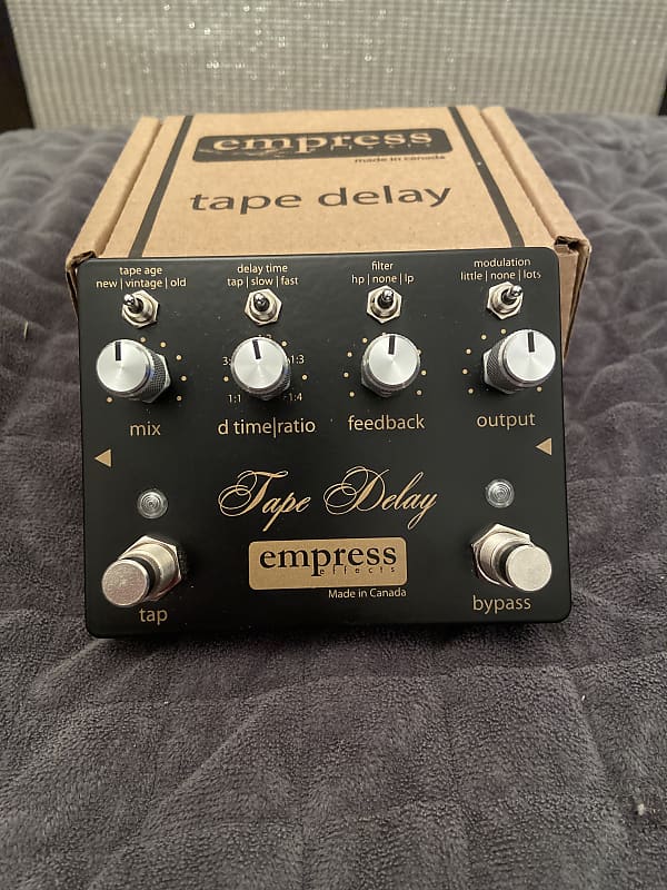 Empress Tape Delay 2010s - Black | Reverb