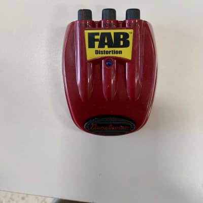 Danelectro Fab Distortion 2000s - Red for sale