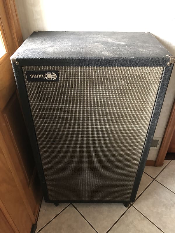 Sunn Speaker 610S 1970’s Black/Silver Reverb