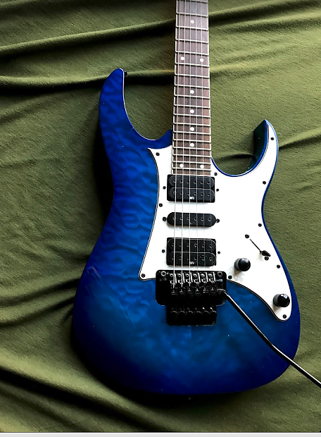 値下げ済み   ibanez RG350 Ibanez RG350ZB-WK Weathered Black RG Series Electric Guitar with